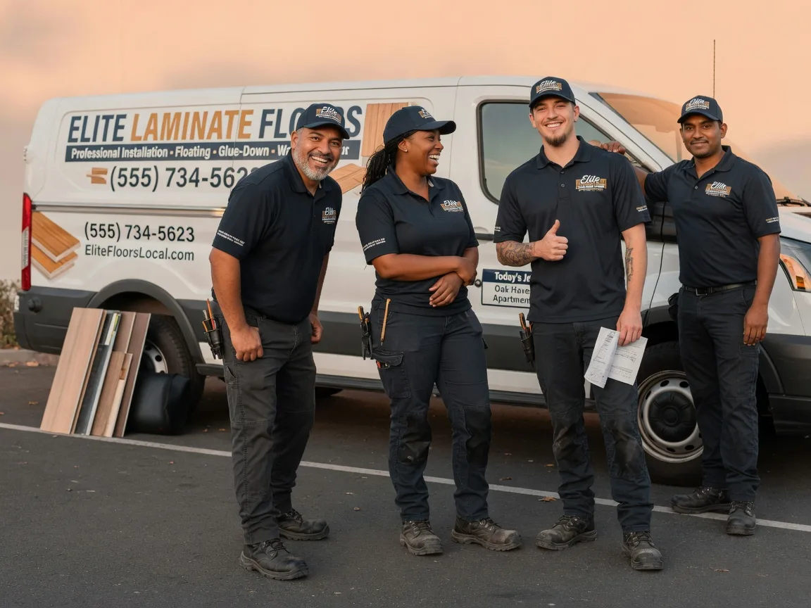Laminate flooring installation company in Doylestown, WI